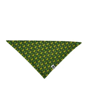 Saint Patrick's Day Pet Bandana Glitter Argyle