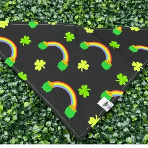 Saint Patrick's Day Pet Bandana Lucky Pots