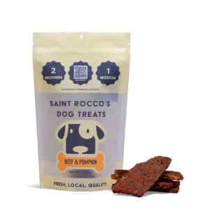 Saint Rocco's Dog Treats Beef & Pumpkin (8oz)