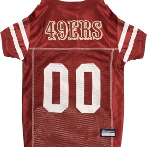 San Francisco 49ers Pet Striped Jersey