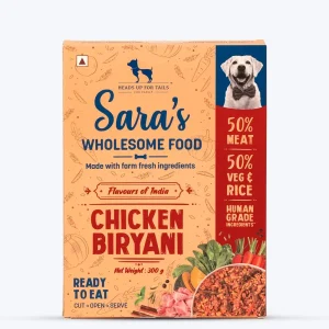 Sara's Wholesome Flavours Of India Chicken Biryani Dog Wet Food