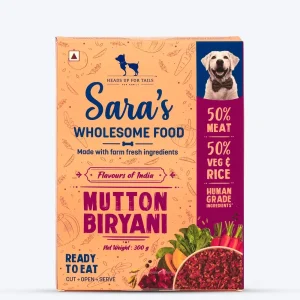 Sara's Wholesome Flavours Of India Mutton Biryani Dog Wet Food