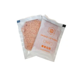 Savage Frozen Cat Food Food Duck - Small - 3 Oz - 7 Count