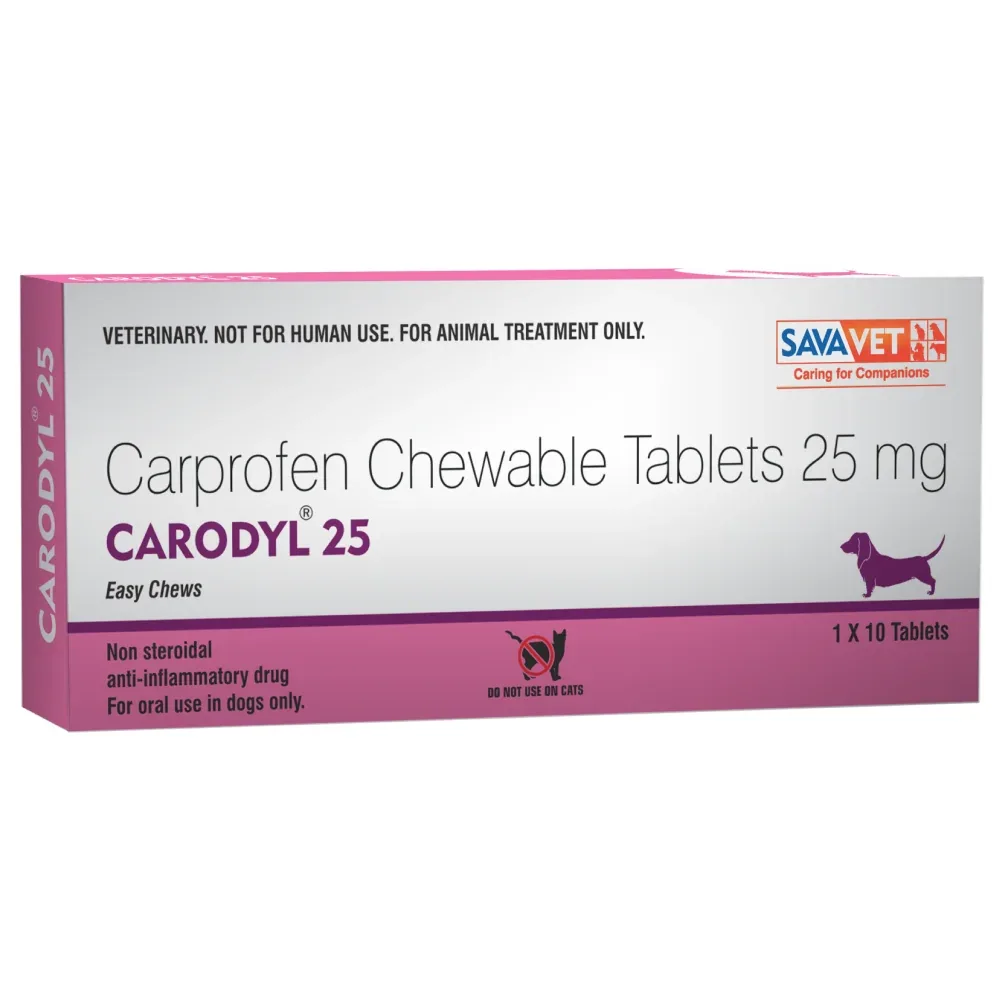 Savavet Carodyl (Carprofen) Dog 75mg Tablet (pack of 6 Tablets) - Image 2