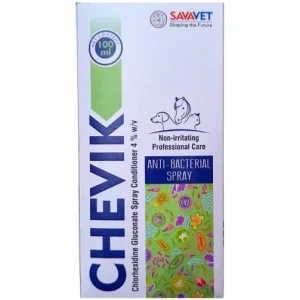 Savavet Chevik Spray Contitioner (Anti Bacterial) for Dogs and Cats 100ml