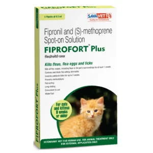 Savavet Fiprofort Plus Tick and Flea Control