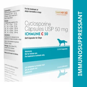 Savavet Ichmune C (Cyclosporine) 50mg Tablet for Dogs (6 tablets)