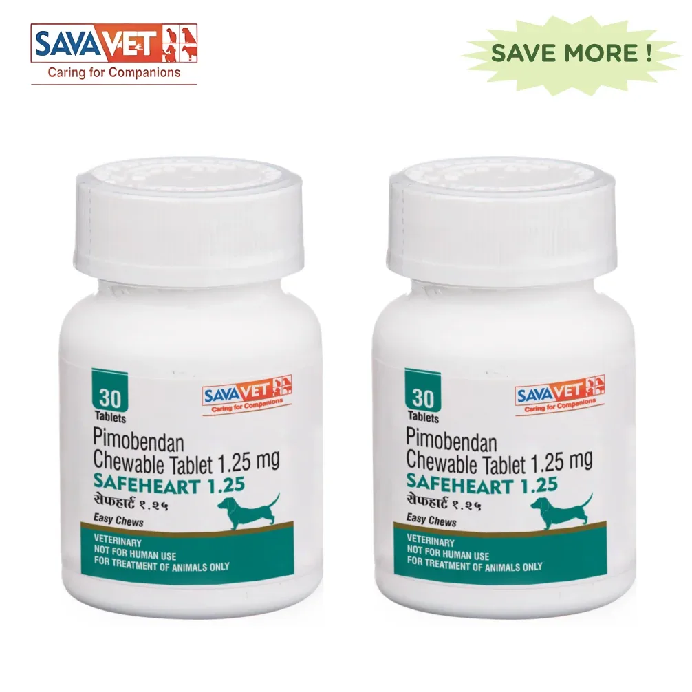 Savavet Safeheart (Pimobendan) Tablet for Dogs (2 pack) - Image 2