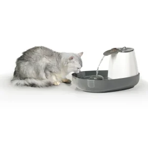 Savic Cascade Anthracite Water Fountain for Cats (Grey)