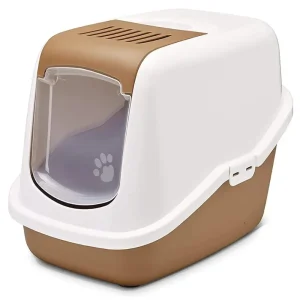 Savic Nestor Toilet Home for Cats (Nordic Brown)