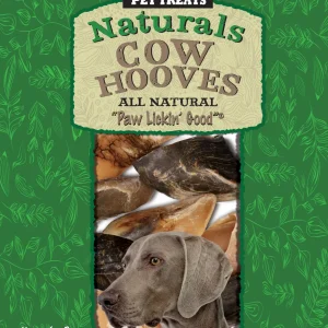 Savory Prime Naturals Cow Hooves Dog Chews 6 ct