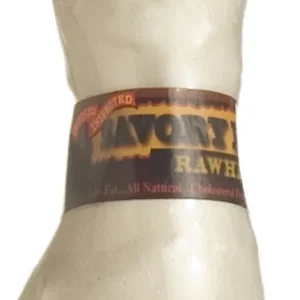 Savory Prime Supreme Knotted Rawhide Bones Bulk Natural 4-5 in