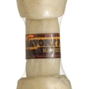 Savory Prime Supreme Knotted Rawhide Bones Bulk Natural 6-7 in