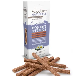 Science Selective Forest Sticks w/Blackberry & Chamomile for Guinea Pigs 4ea/2.1 oz