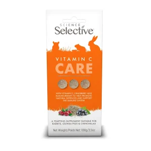 Science Selective Vitamin C Care Small Animal Supplement 4ea/3.5 oz