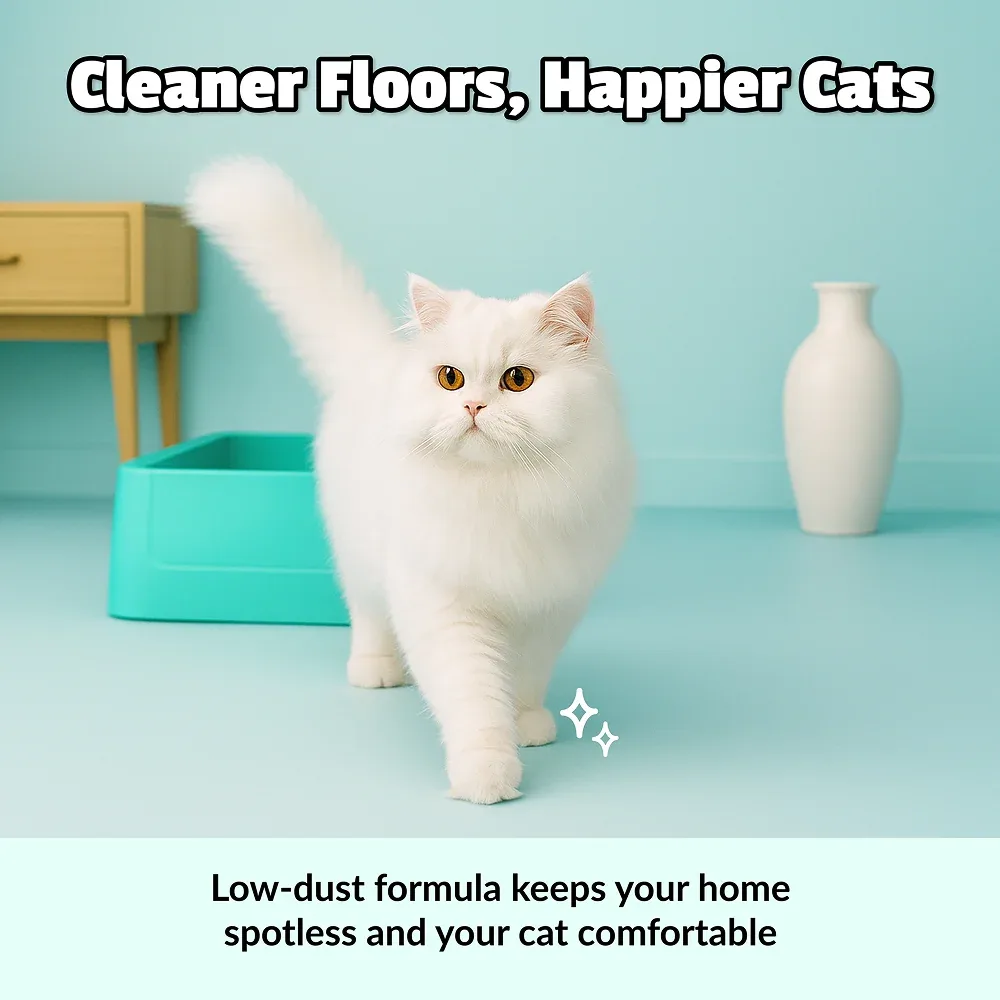 Scoopy Cat Litter | Lavender Scented | 100% Natural Indian Brown Sand - Image 2