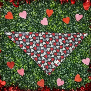 Scribble Hearts Bandana