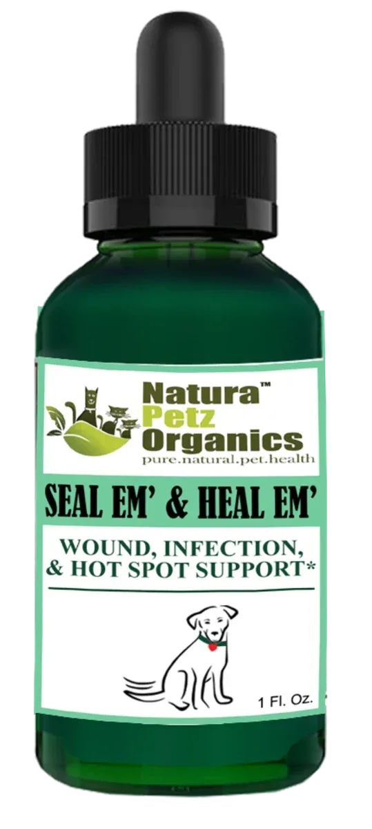 Seal Em And Seal Em Tincture - Wound, Infection, Cut & Hot Spot Support*