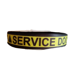 Service Dog Nylon Dog Collar