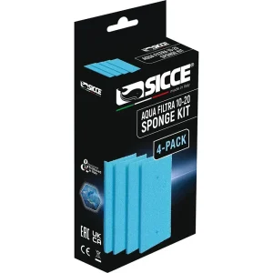 Sicce AQUA FILTRA 10-20 Replacement Sponges only (4 Pack)