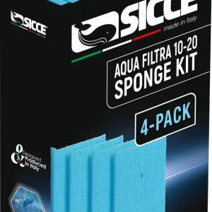 Sicce Aqua Filtra Sponge Kit 10-20 gal, 2 pk