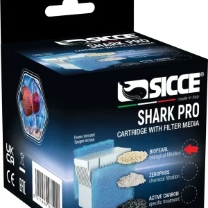 Sicce SHARK PRO BioPearl Cartridge w/Sponge 20Ppi