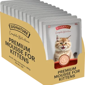 Signature Grain Zero Salmon Mousse Kitten Cat Wet Food