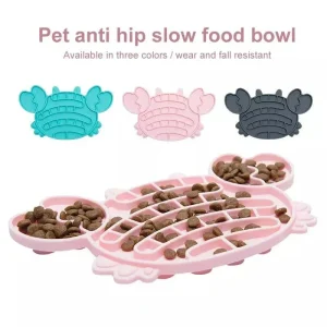 Silicone Slow-Feeder Licking Pad for Dogs - Suction Base