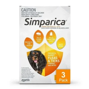 Simparica for Dogs 11.1