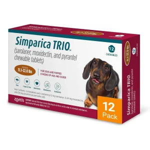 Simparica Trio for Dogs 11.1