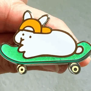 Skateboard Bunny PIN | NEW