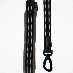Skatrs Adventure in Style & Comfort Eclipse Leash for Dogs and Cats (Black)