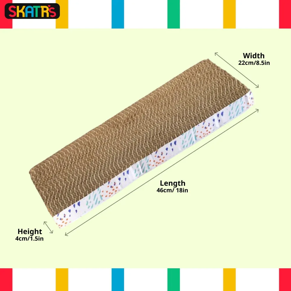 Skatrs Claw Comfort Cat Scratcher with 2g Premium Catnip Free - Image 2