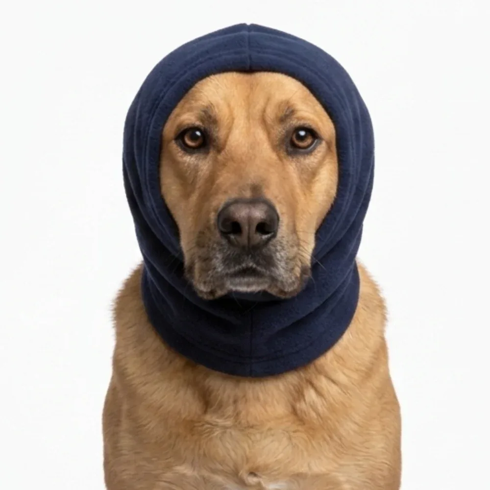 Skatrs Cold and Sound Protection Ear Muffs for Dogs and Cats (Blue) - Image 2