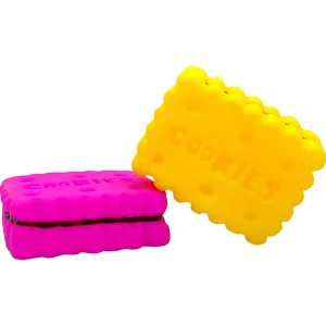 Skatrs Cookie Toy Plush for Cats & Dogs (Colour May Vary)