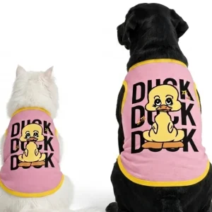 Skatrs Duck Duck Duck Cotton T shirt for Dogs and Cats