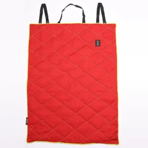 Skatrs Foldable Quilted Mat for Dogs and Cats (Red)