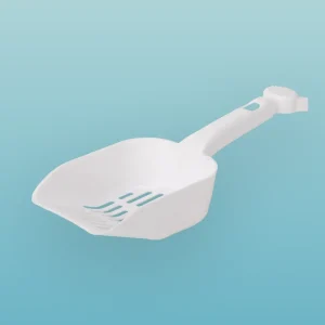 Skatrs Litter Scooper for Cats (White)