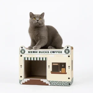 Skatrs Meowbucks Scratcher Toy for Cats