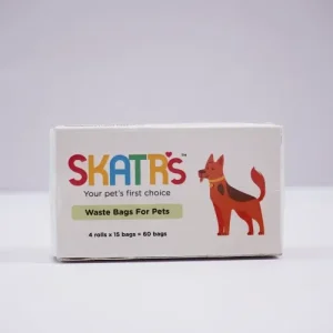 Skatrs Poop Bags for Dogs and Cats