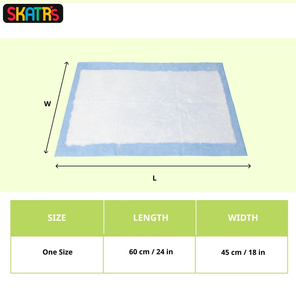 Skatrs Training Pee Pads for Dogs and Cats (45x60cm) - Image 2