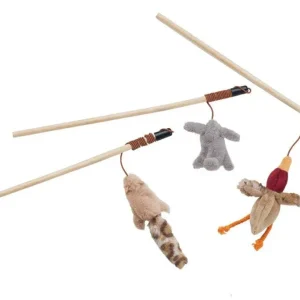 Skinneeez Friends Teaser Wands with Catnip Assorted, 12 in