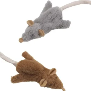 Skinneeez Mouse Cat Toy with Catnip Assorted, 7 in
