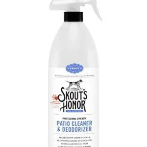 Skout's Honor Cat and Dog Patio Cleaner and Deodorizer Stain and Odor Remover - 35 oz Bottle