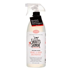 Skout's Honor Cat Feline Urine & Odor Destroyer Stain and Odor Remover - 35 oz Bottle