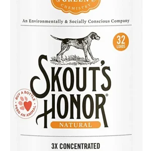 Skouts Honor Dog Laundry Boost Stain and Odor 32 oz
