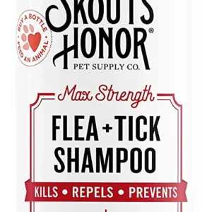 Skouts Honor Dog Shampoo Flea And Tick 16 oz