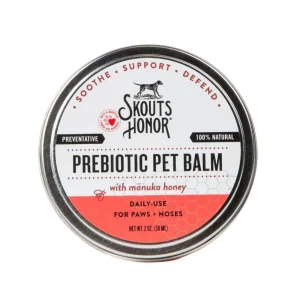 Skout's Honor Prebiotic Paw & Nose Balm for Dogs & Cats 2 oz - 6 ct Display