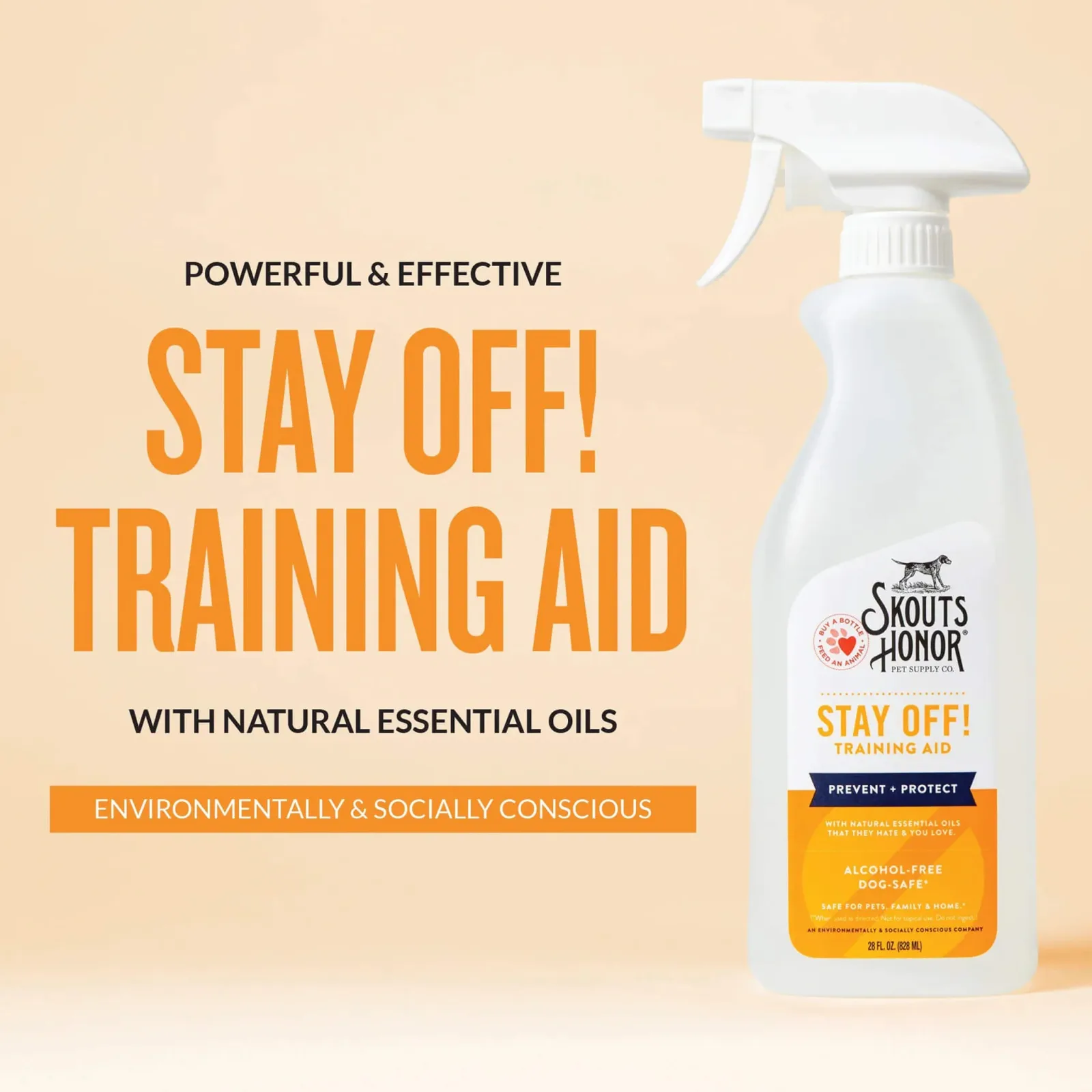 Skout's Honor Stay Off Prevent & Protect Training Aid Spray for Dogs - Image 2