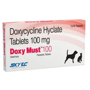Skyec Doxy Must 100mg (Doxycycline Hyclate)Tablets for Dogs and Cats